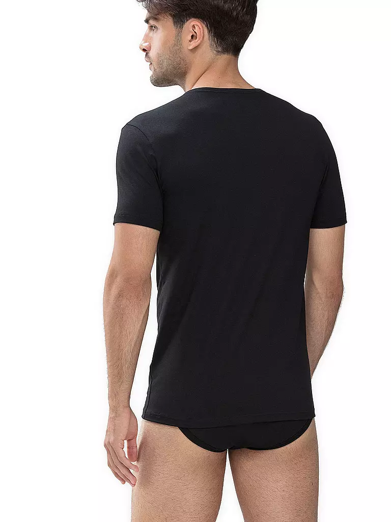MEY | T-shirt DRY COTTON nero | 