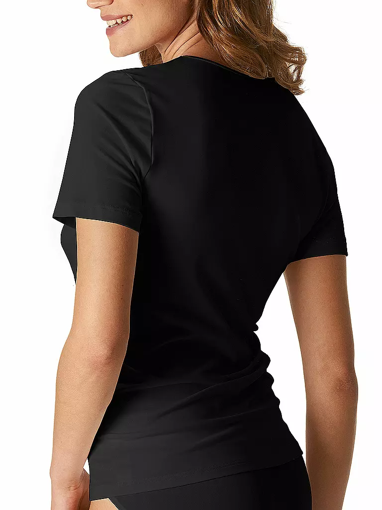 MEY | T-Shirt EMOTION nero | Nero