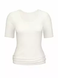 MEY | T-Shirt EXQUISITE bianco | Crema