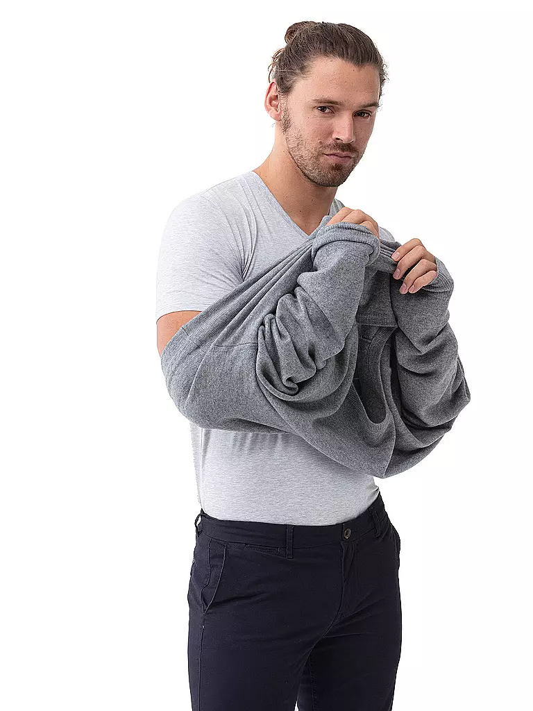 MEY | T-shirt ibrida | Grigio