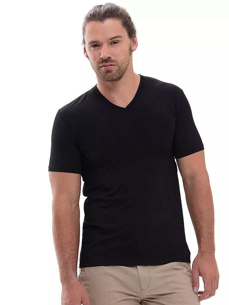 MEY | T-shirt ibrida | Nero