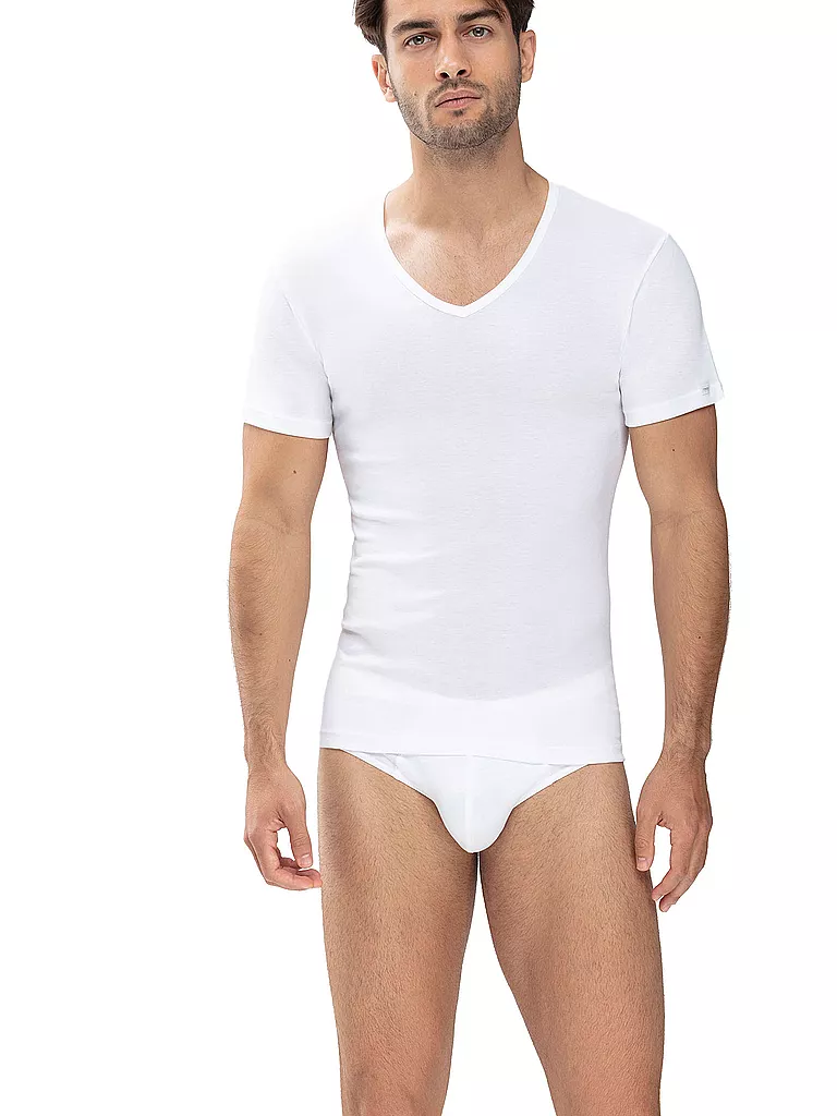 MEY | T-Shirt NOBLESSE | Bianco