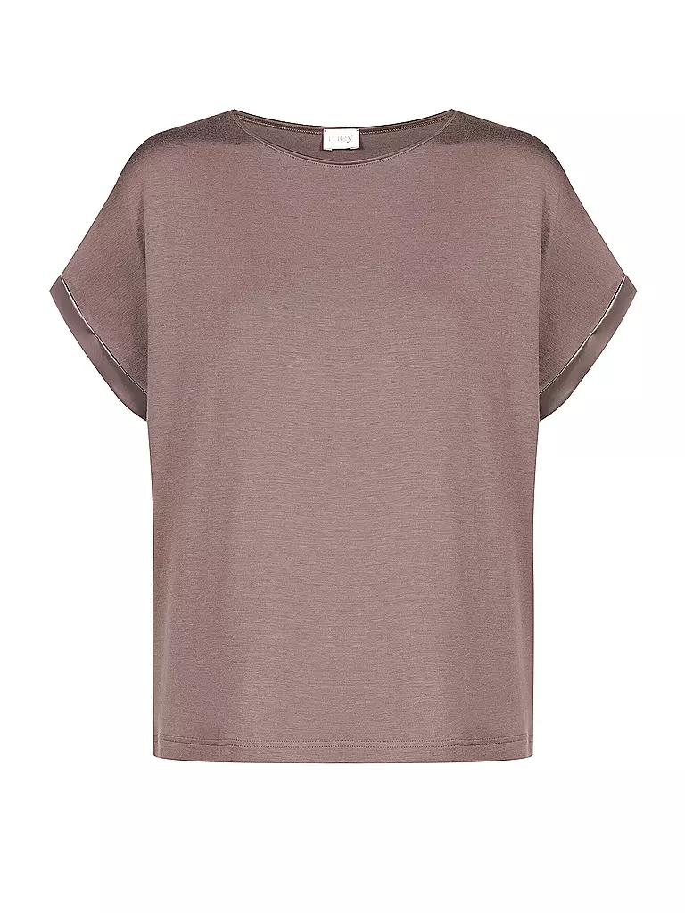 MEY | T-Shirt PURE CHIC color caffè latte | Marrone chiaro