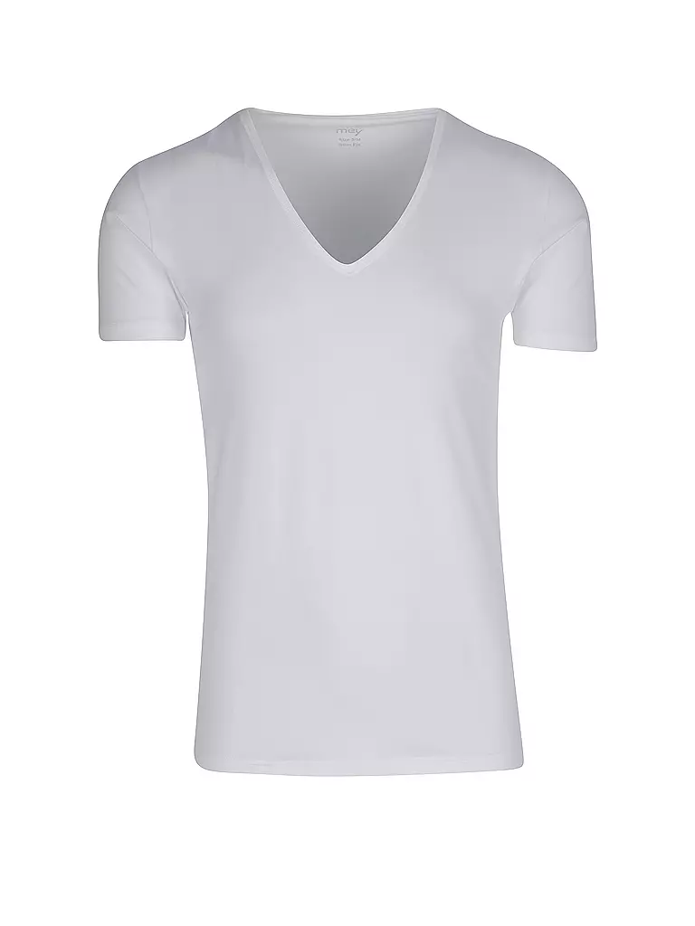 MEY | T-Shirt Slim Fit DRY COTTON bianco | Bianco