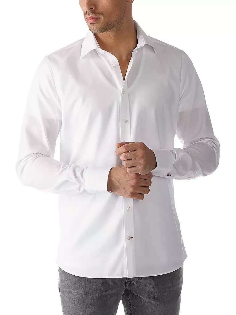 MEY | T-Shirt Slim Fit DRY COTTON bianco | 