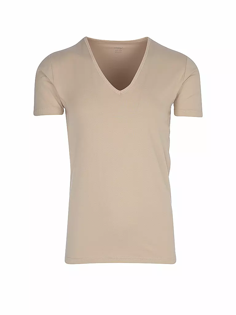 MEY | T-shirt Slim Fit DRY COTTON color carne chiaro | Beige