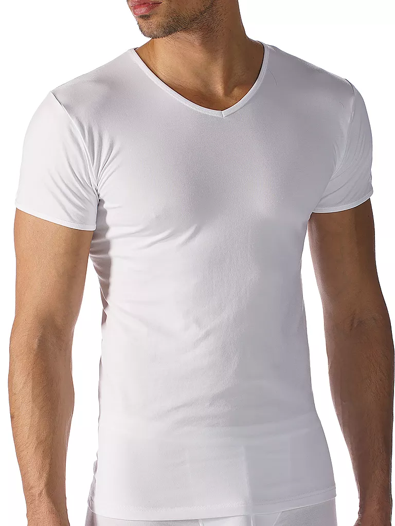 MEY | T-Shirt SOFTWARE bianco | Bianco