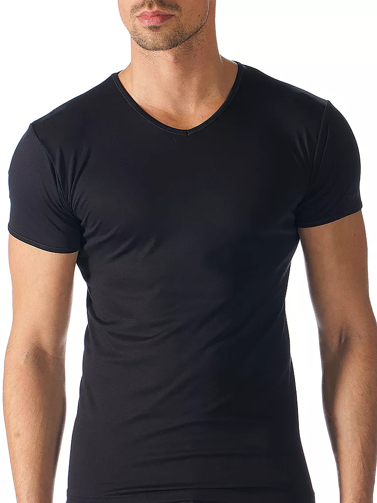 MEY | T-Shirt SOFTWARE nero | Nero