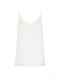 MEY | Top - Canotta POETRY TEMPTATION grigio tuono | Crema