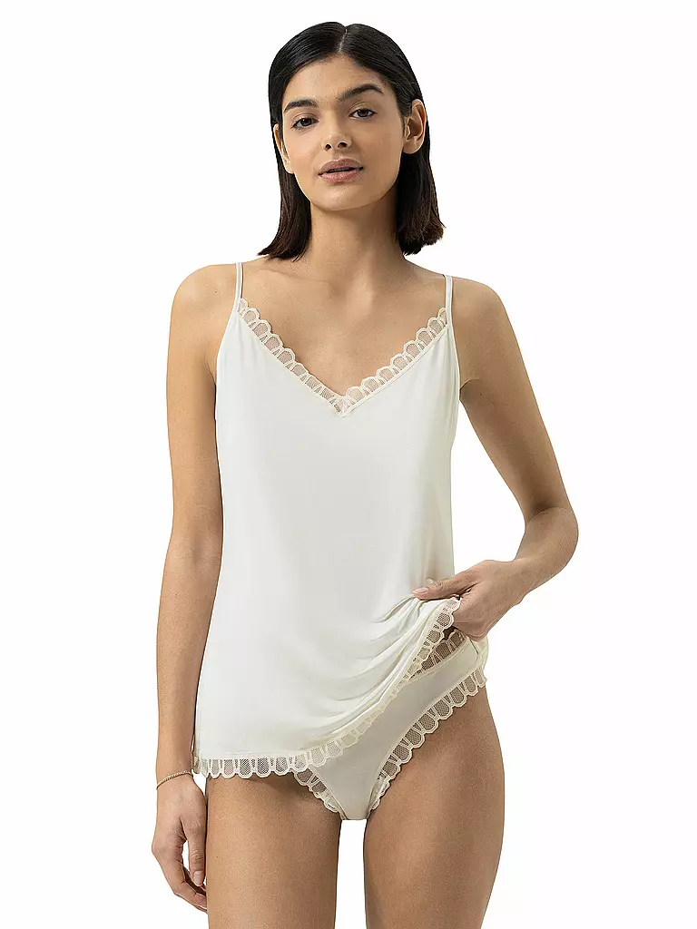 MEY | Top - Camisole POETRY TEMPTATION champagne | Crema