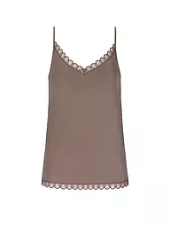 MEY | Top - Canotta POETRY TEMPTATION grigio tuono | Marrone chiaro