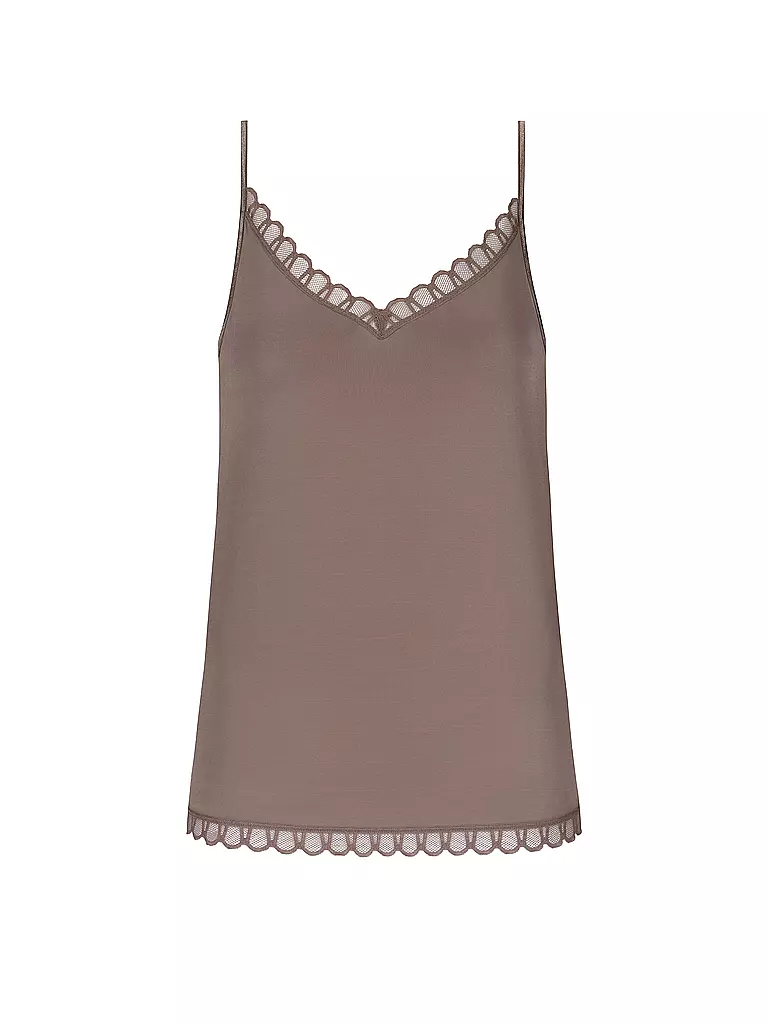 MEY | Top - Camisole POETRY TEMPTATION milk n coffe | Marrone chiaro