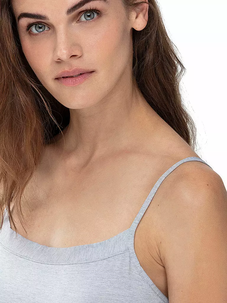 MEY | Top - Canotta MOOD grigio chiaro mélange | 