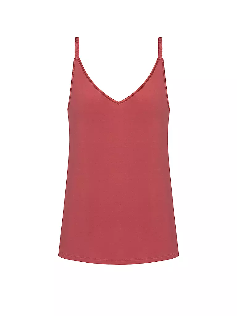 MEY | Top - Canotta POETRY CLASSY rosso marsala | Arancione