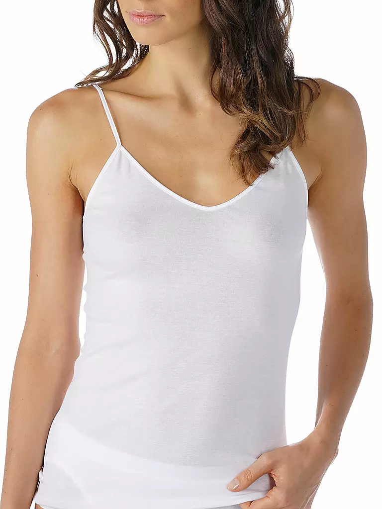 MEY | Top - Canottiera NOBLESSE bianco | Bianco