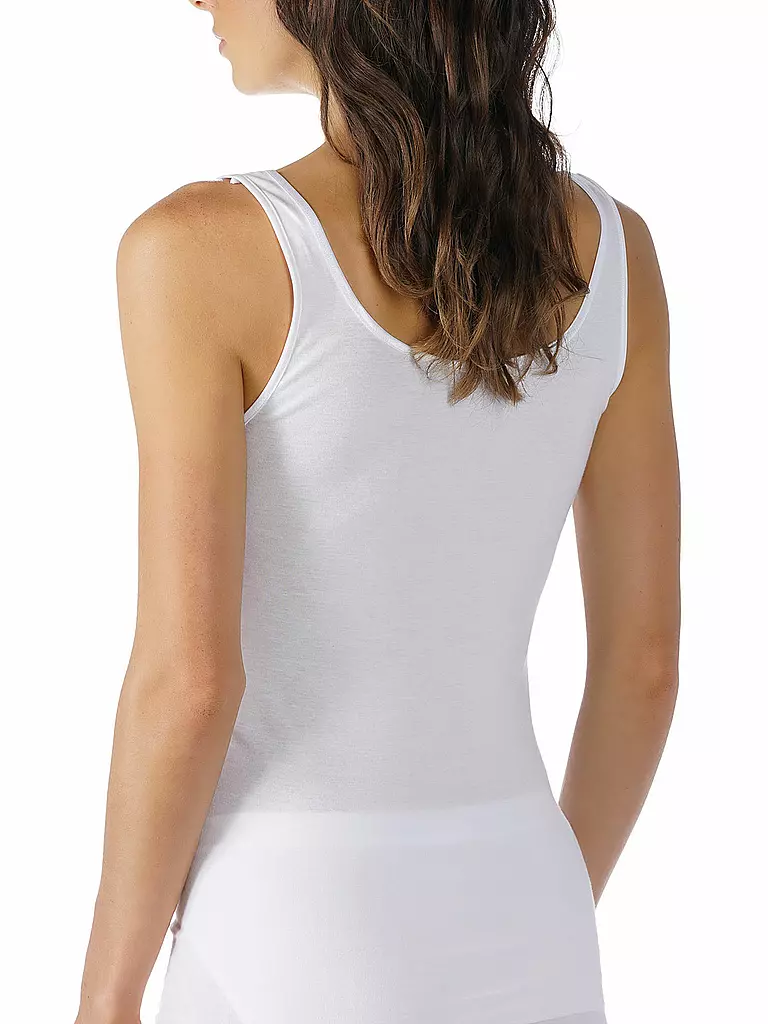 MEY | Top - Canottiera NOBLESSE bianco | 