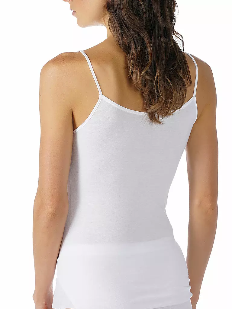 MEY | Top - Canottiera NOBLESSE bianco | 