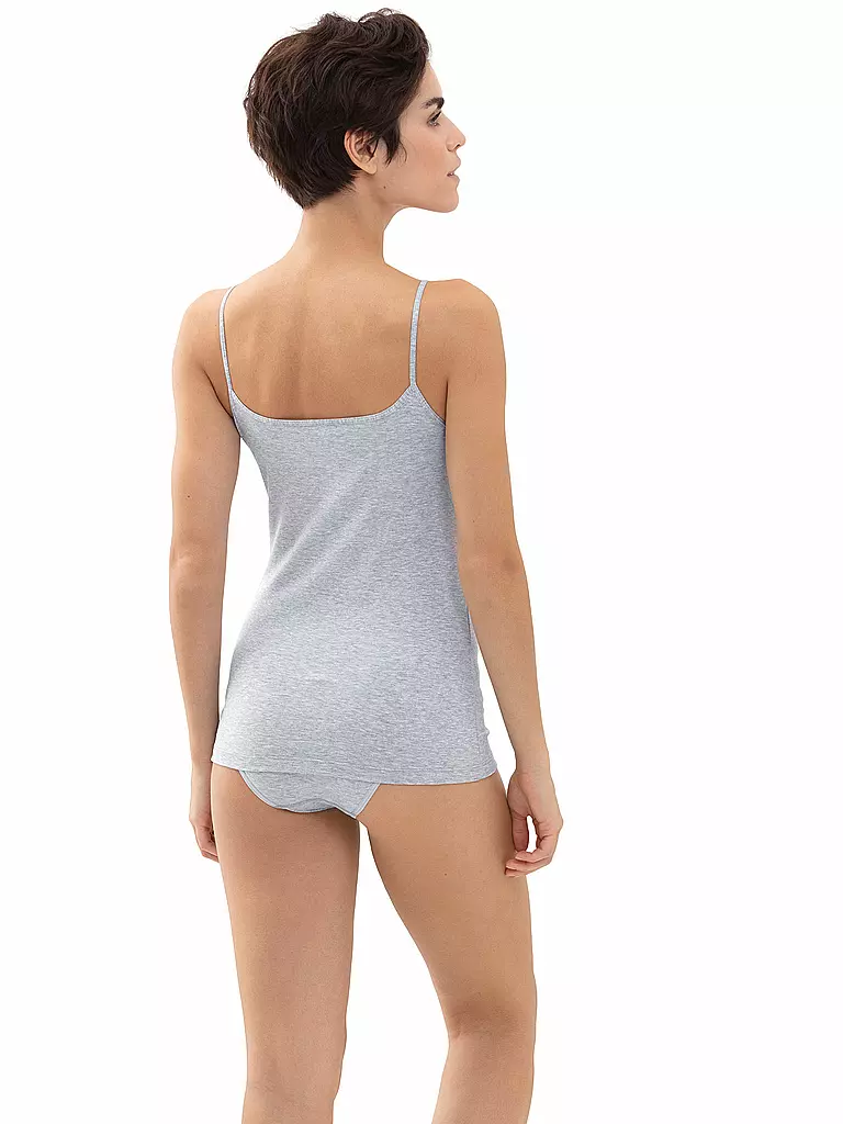 MEY | Top COTTON PURE | Grigio