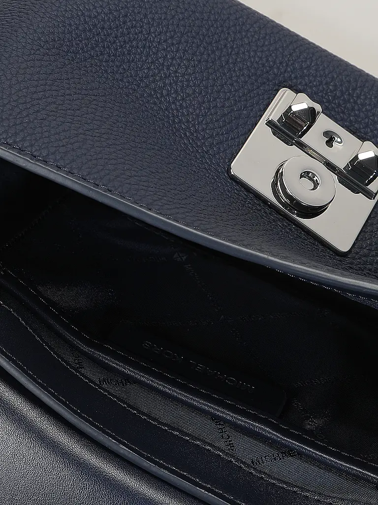 MICHAEL KORS | Borsa - Borsa a mano TRIBECA MEDIUM SIGNATURE LOGO | Blu scuro