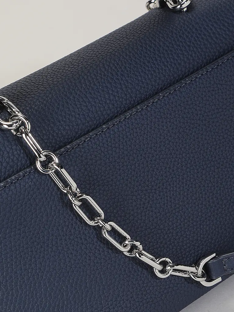 MICHAEL KORS | Borsa - Borsa a mano TRIBECA MEDIUM SIGNATURE LOGO | Blu scuro