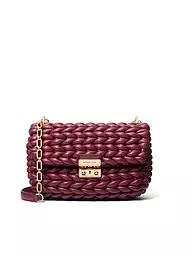 MICHAEL KORS | Borsa in pelle - Borsa a tracolla TRIBECA | Rosso scuro