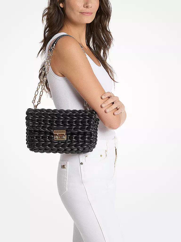 MICHAEL KORS | Borsa in pelle - Borsa a tracolla TRIBECA | Nero