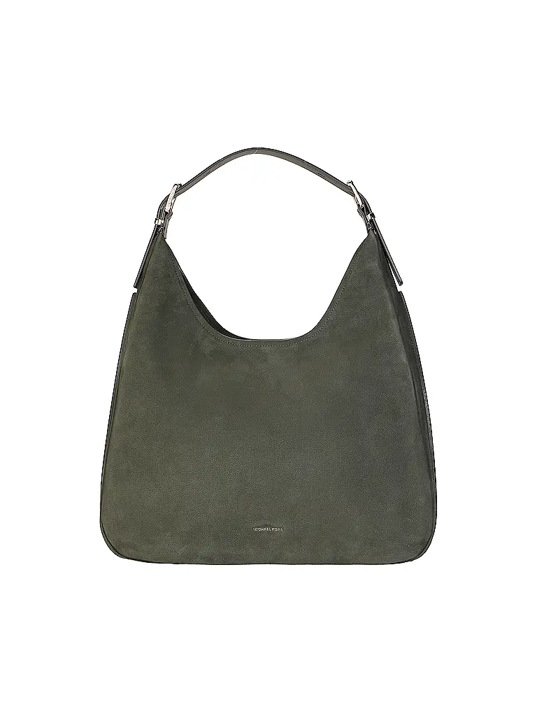 MICHAEL KORS | Borsa in pelle - Hobo Bag NOLITA Large | Verde scuro