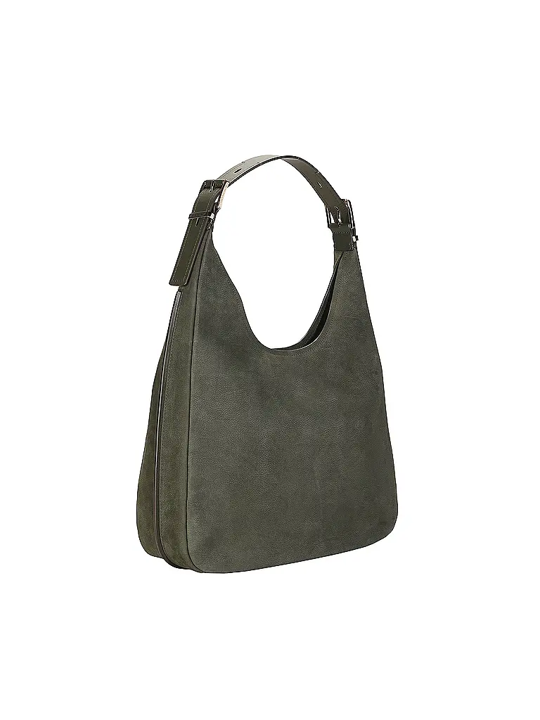 MICHAEL KORS | Borsa in pelle - Hobo Bag NOLITA Large | Verde scuro