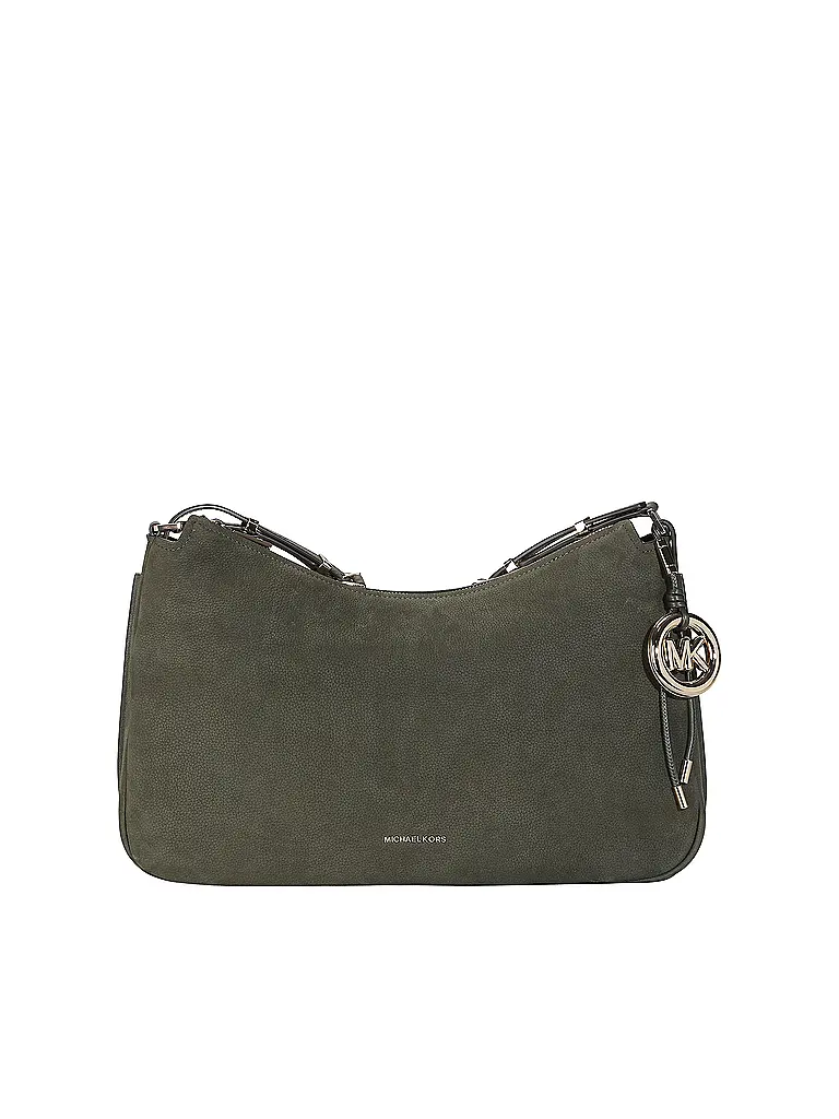 MICHAEL KORS | Borsa in pelle - Hobo Bag NOLITA Medium | Verde scuro
