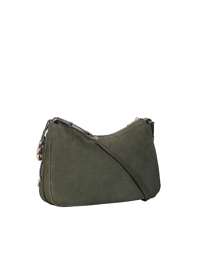 MICHAEL KORS | Borsa in pelle - Hobo Bag NOLITA Medium | Verde scuro