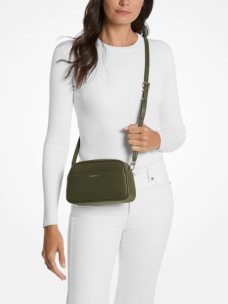 MICHAEL KORS | Borsa in pelle - Mini Bag JET SET Small | Oliva