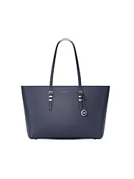 MICHAEL KORS | Borsa in pelle - Shopper QUINN Large | Blu scuro