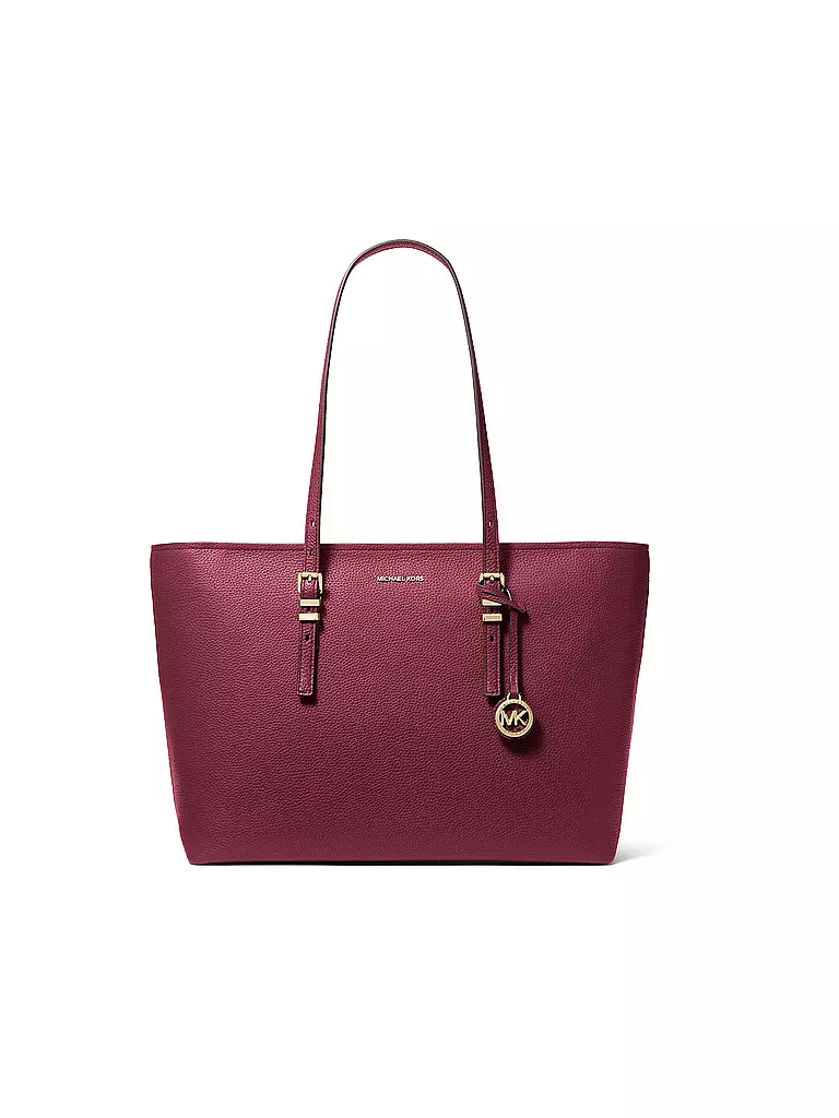 MICHAEL KORS | Borsa in pelle - Shopper QUINN Large | Rosso scuro