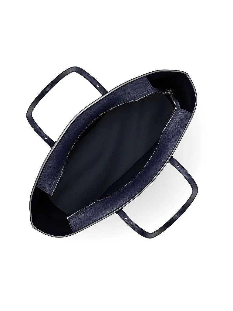 MICHAEL KORS | Borsa in pelle - Shopper QUINN Large | Blu scuro