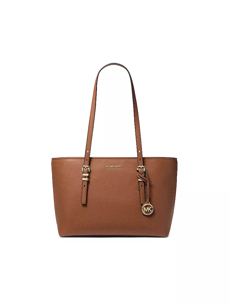 MICHAEL KORS | Borsa in pelle - Shopper QUINN Medium | Marrone