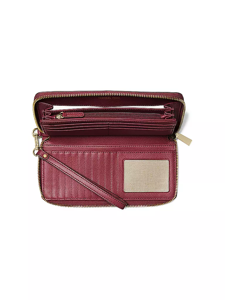 MICHAEL KORS | Geldbörse JET SET TRAVEL | Rosso scuro