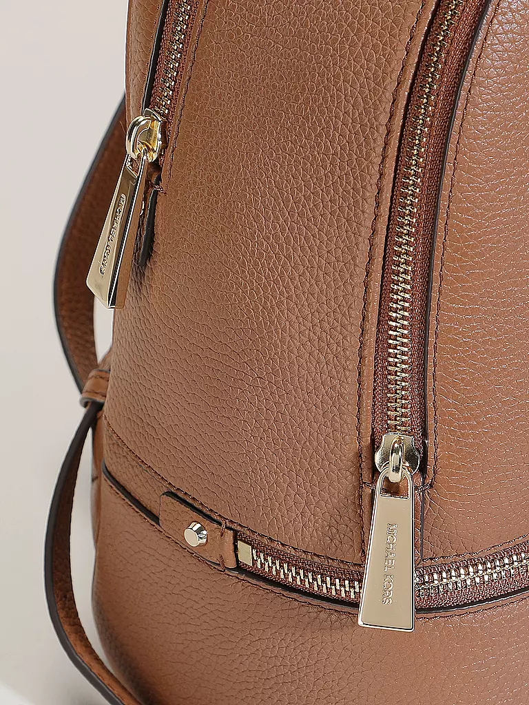 MICHAEL KORS | Leder Rucksack  RHEA Medium | Marrone