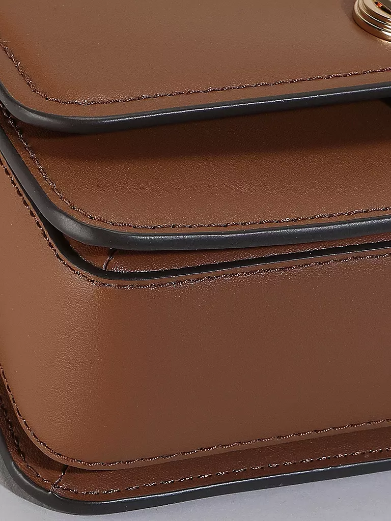 MICHAEL KORS | Ledertasche - Henkeltasche DELANCY | Cammello