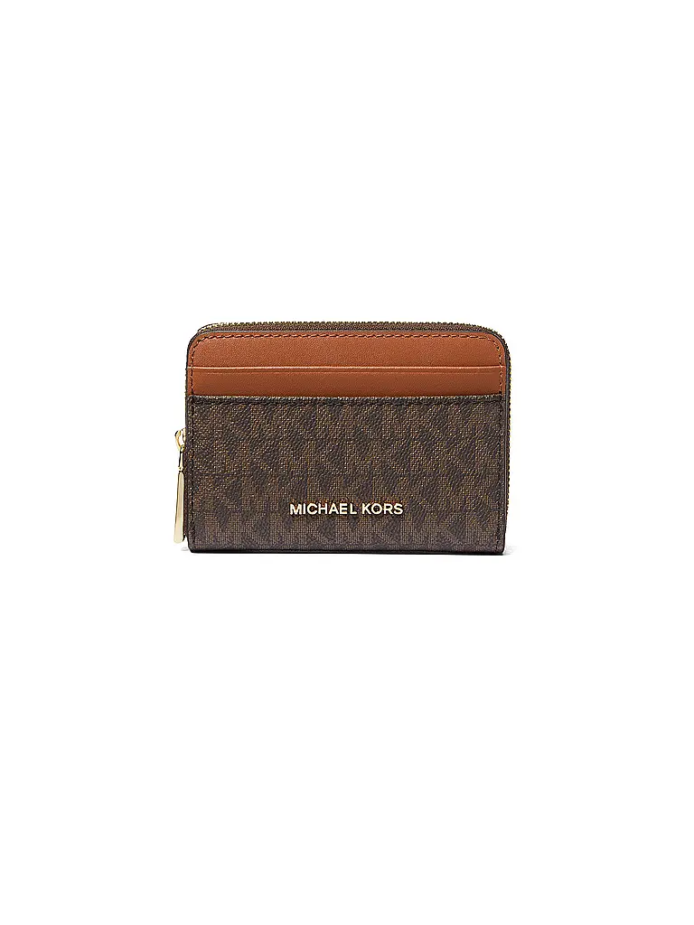 MICHAEL KORS | Portacarte JET SET | Cammello