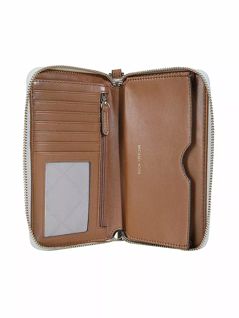 MICHAEL KORS | Portafoglio Large Flat | Beige