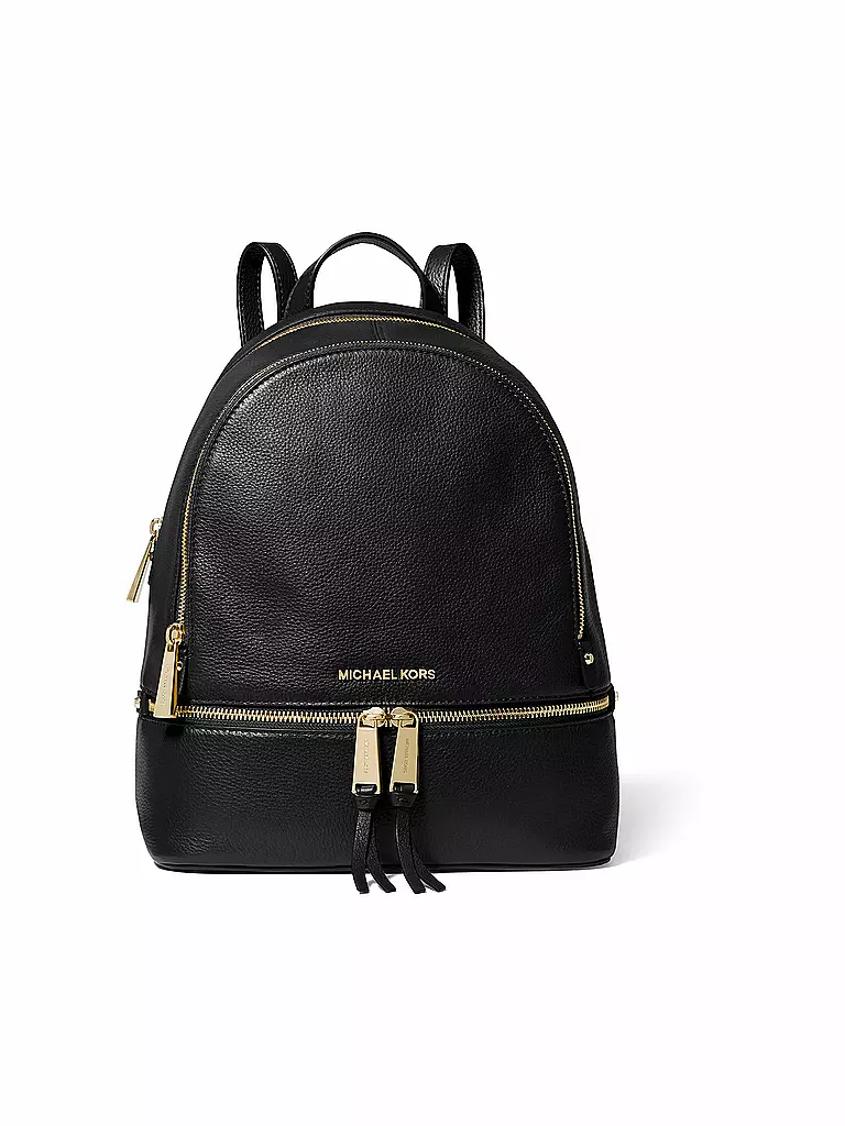 MICHAEL KORS | Zaino in pelle RHEA Medium | Nero