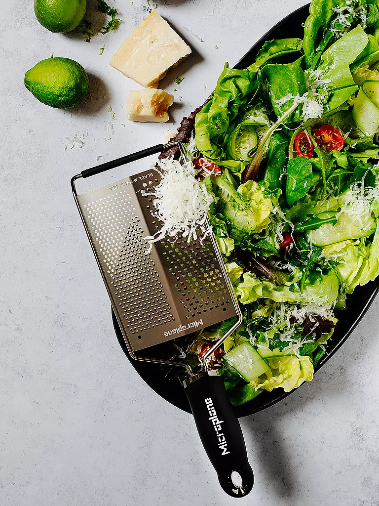 MICROPLANE | Grattugia a doppia lama Goumet nera |