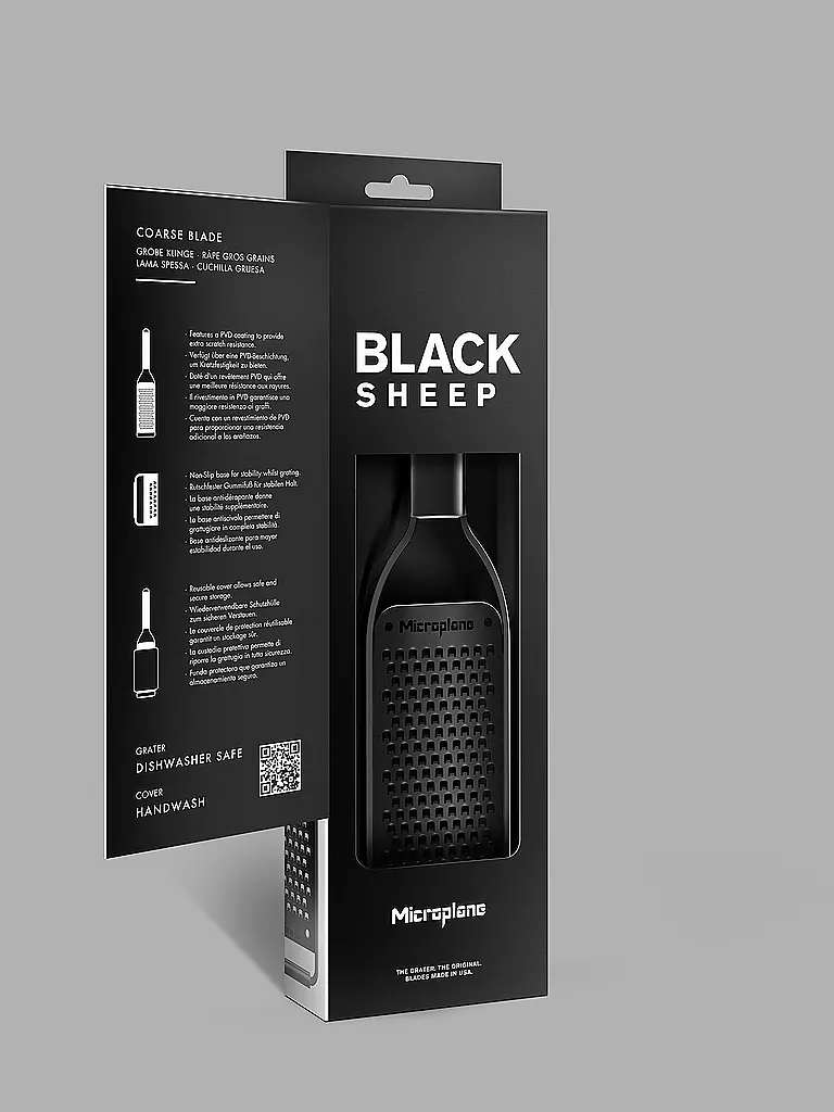 MICROPLANE | Grattugia a Trama Grossa Nera |
