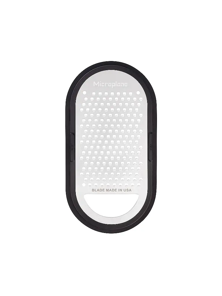 MICROPLANE | Grattugia manuale con contenitore Antracite / Noce | Grigio