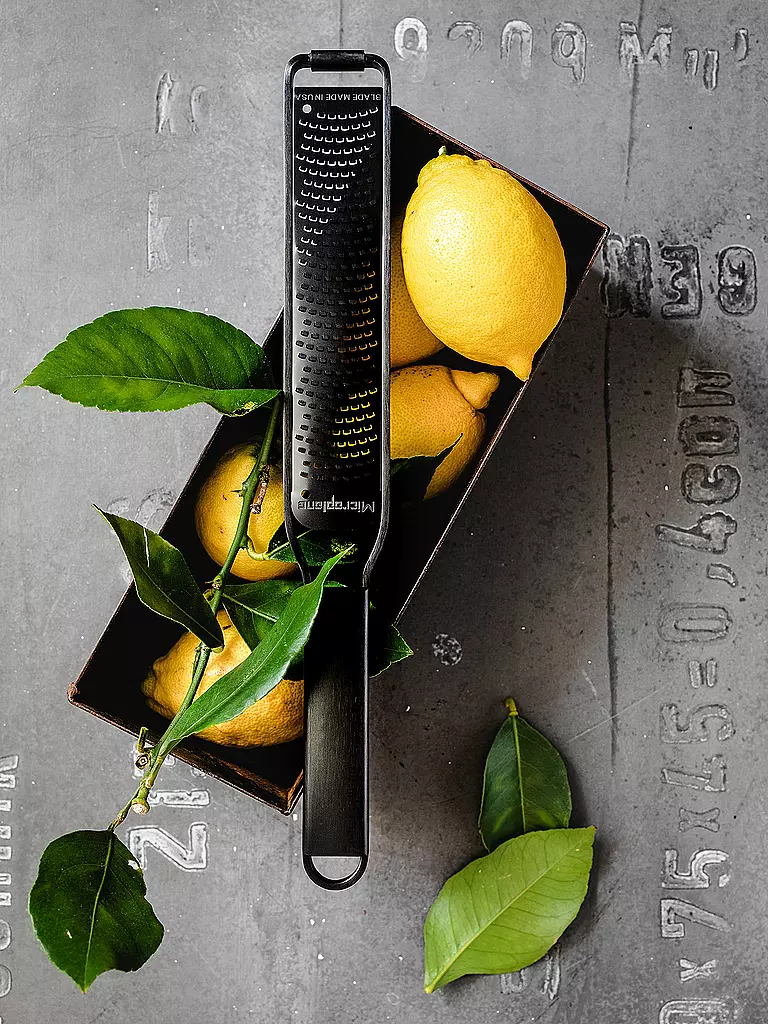 MICROPLANE | Grattugia per scorza di limone nera | 