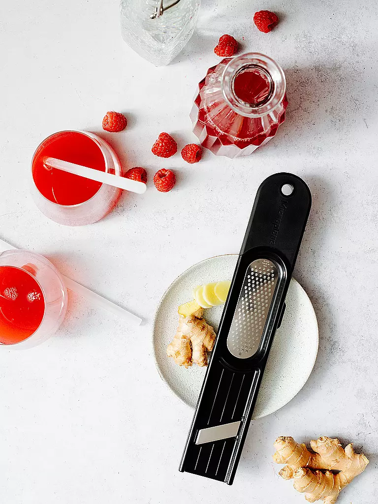 MICROPLANE | Grattugia per zenzero 3 in 1 Nera |