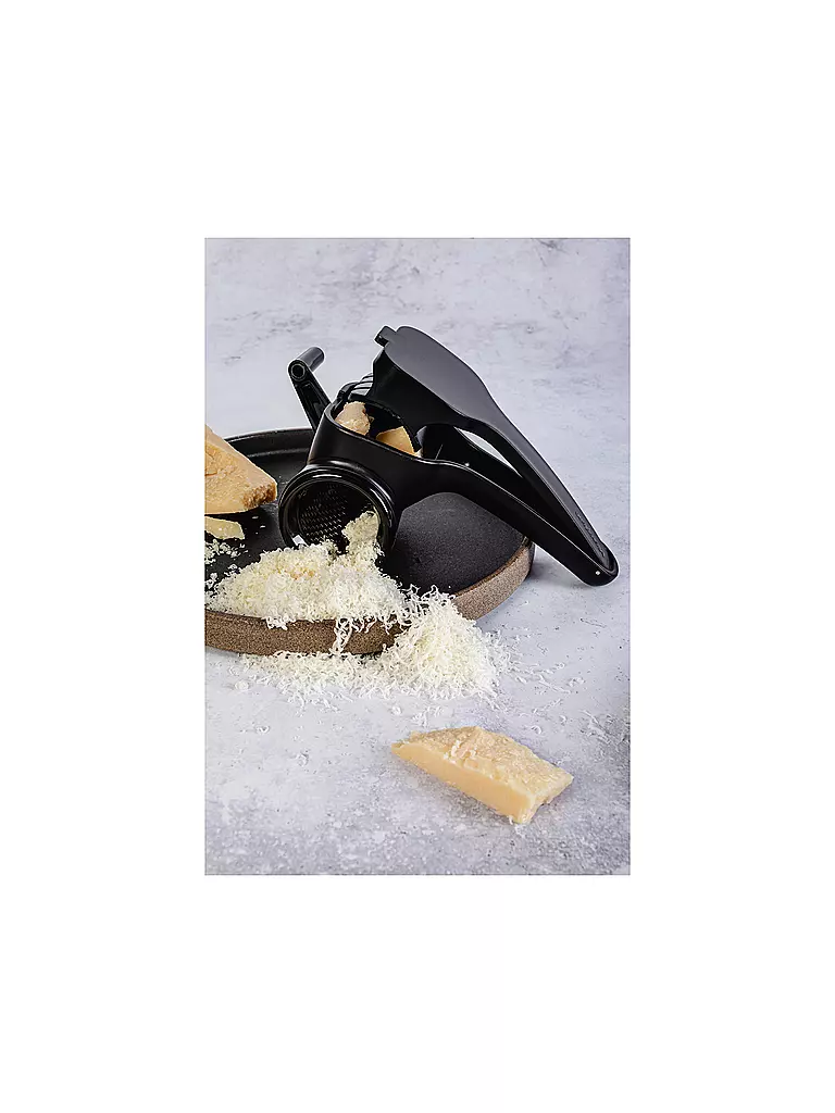 MICROPLANE | Grattugia rotante 18,5 cm Nera |