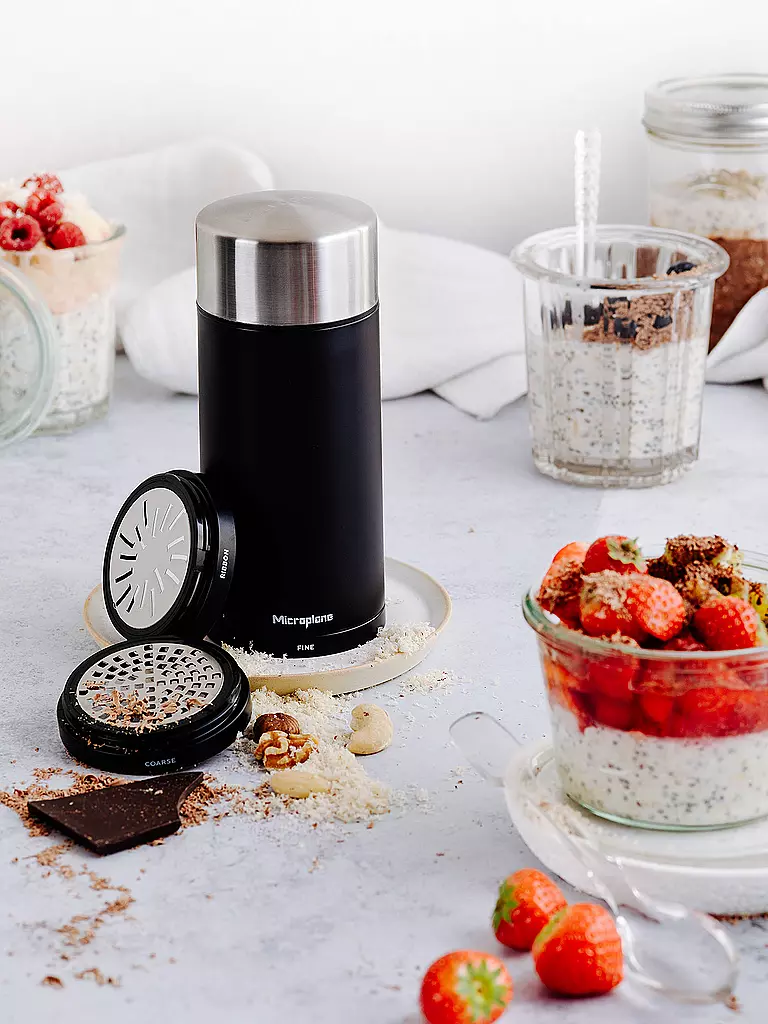 MICROPLANE | Macinino universale 18 cm nero |