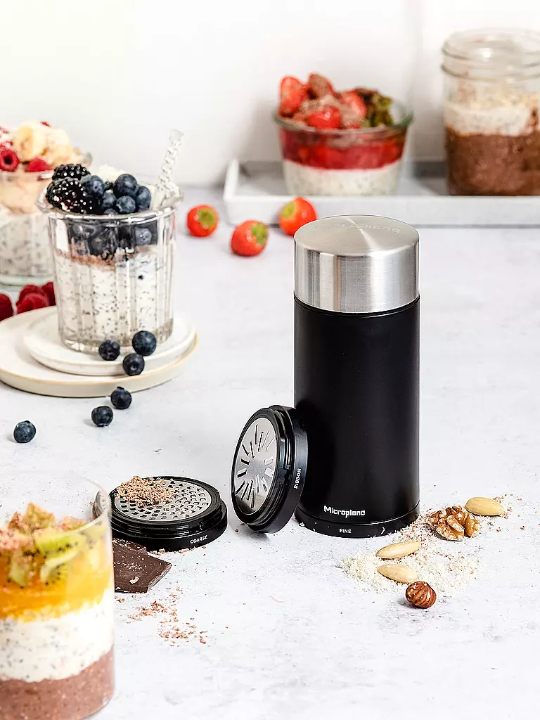 MICROPLANE | Macinino universale 18 cm nero |