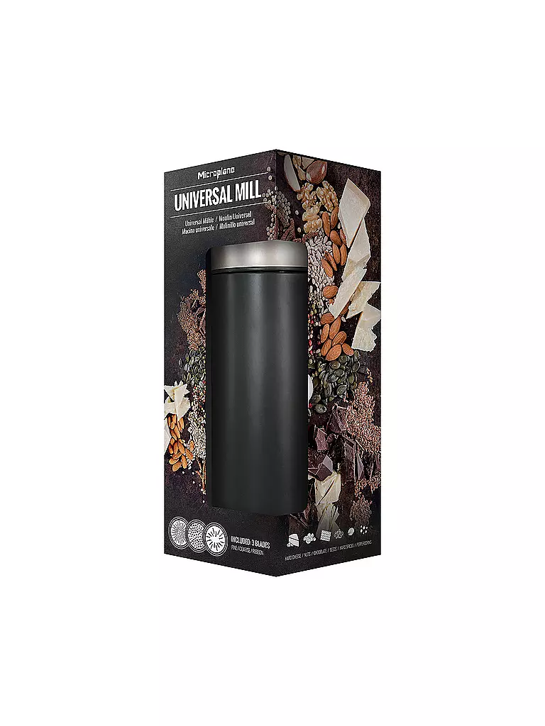 MICROPLANE | Macinino universale 18 cm nero |